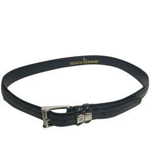 Stacy Adams Men's Genuine  Leather Snake Print  Belt Sz 42